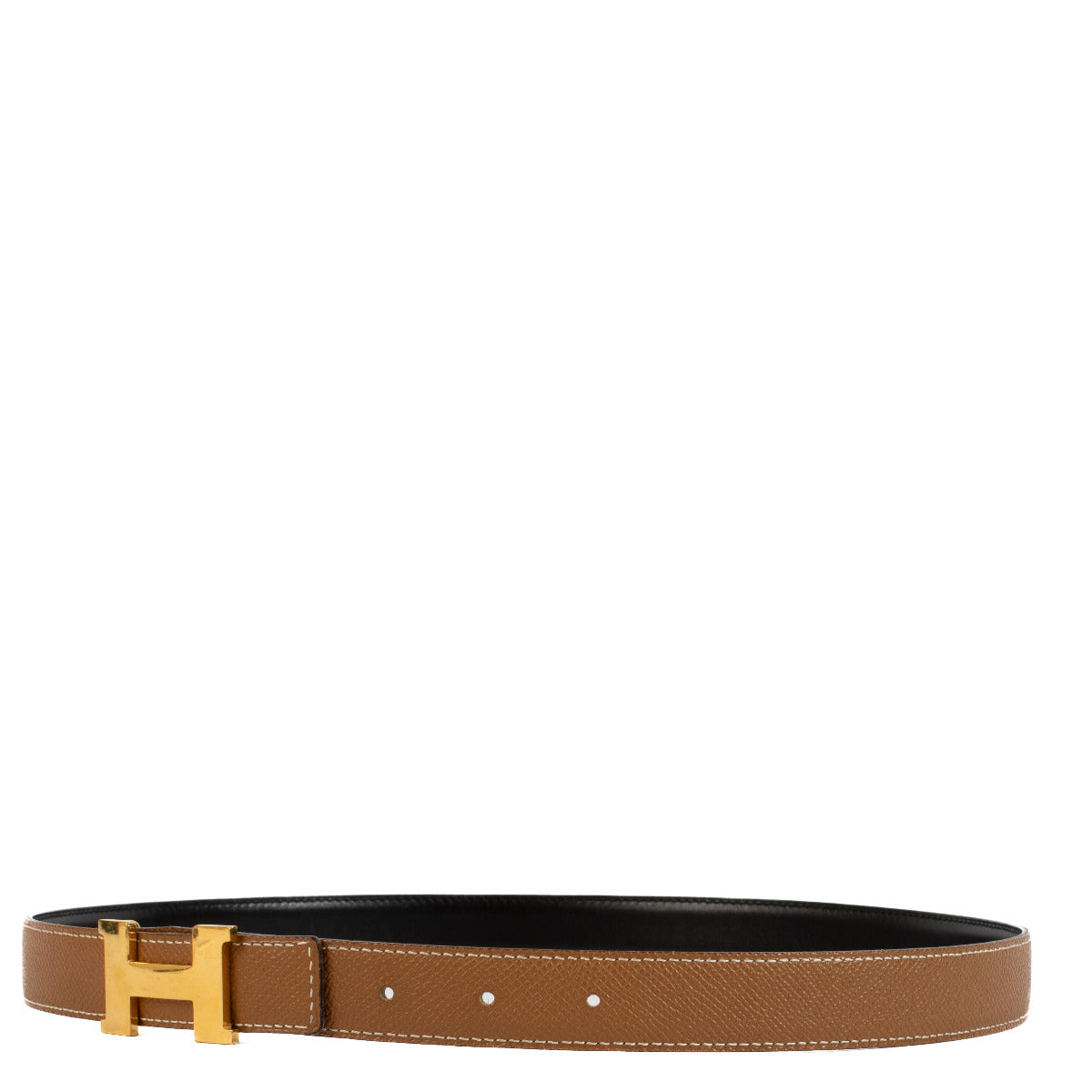 Hermès Mini Constance Belt Buckle & Reversible Leather Strap - size 75