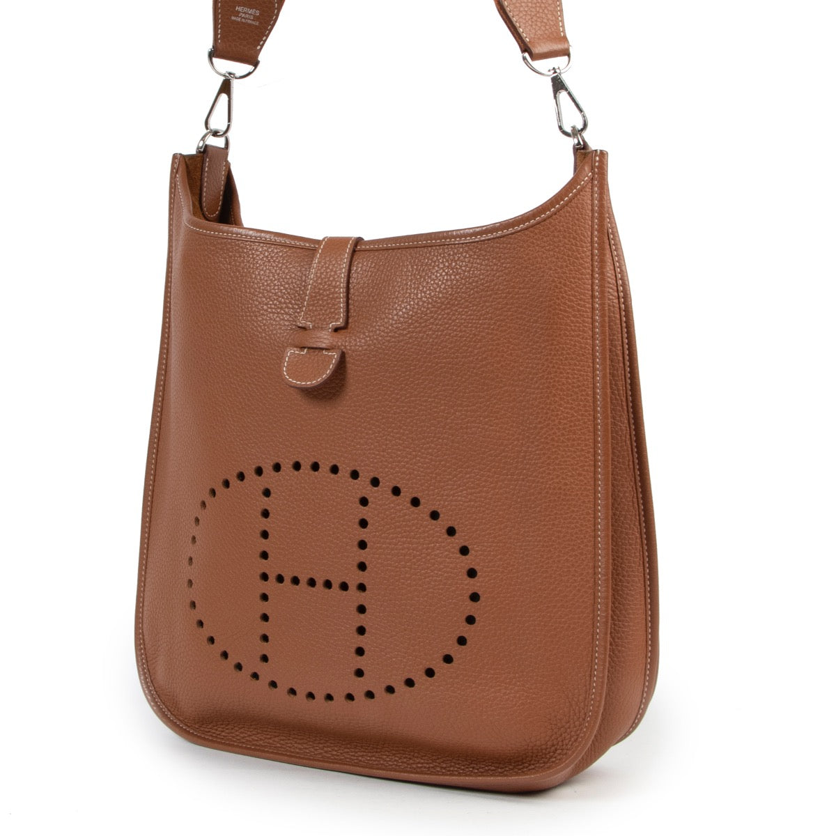 shop safe online Hermès Gold Evelyne 29 Crossbody Bag