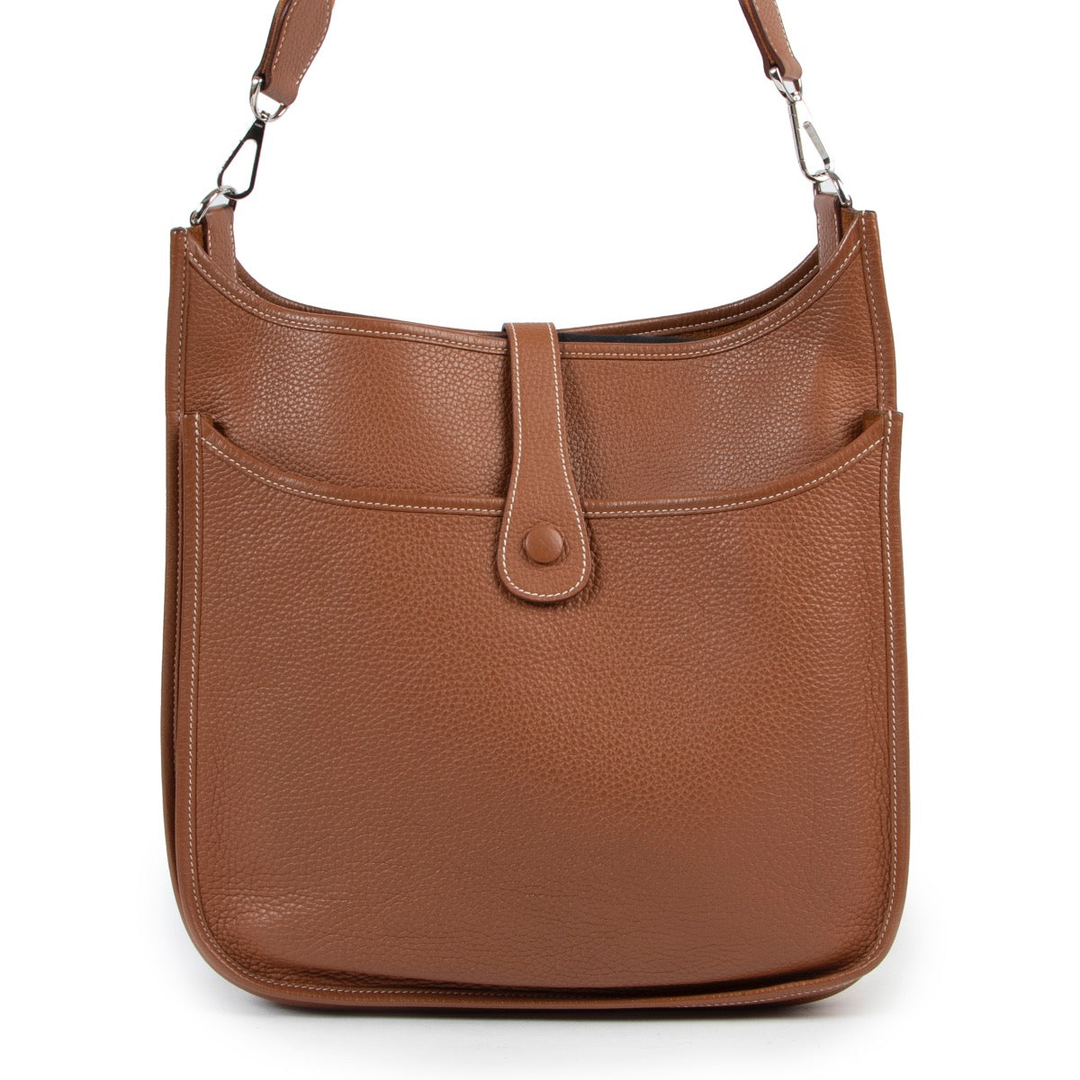secondhand Hermès Gold Evelyne 29 Crossbody Bag