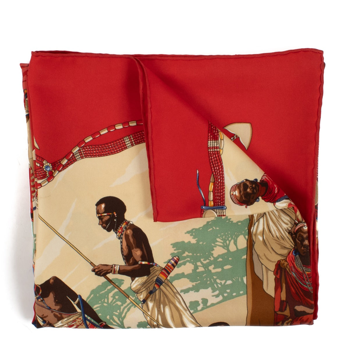 shop 100% authentic second hand Hermès Perles Du Kenya Silk Scarf on Labellov.com