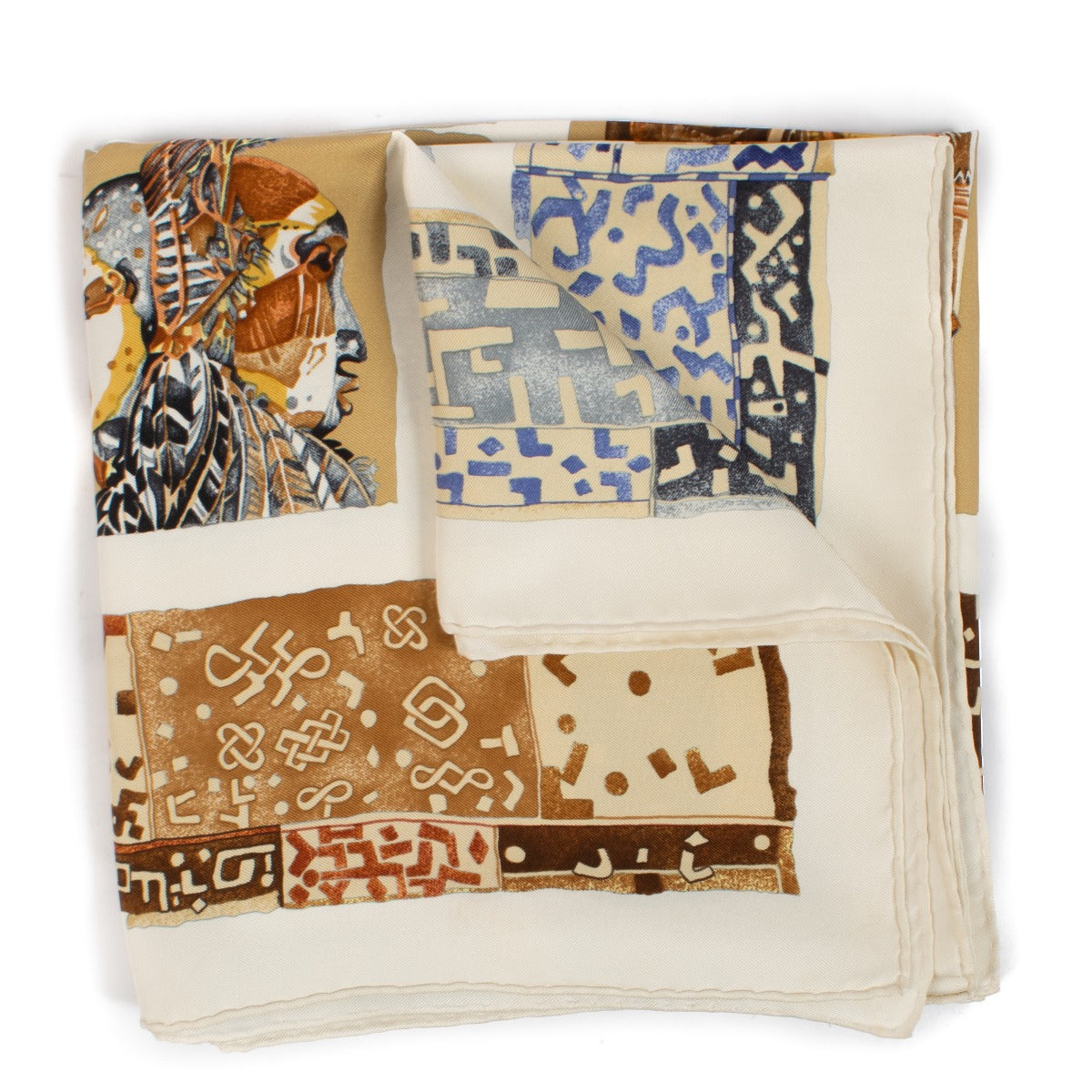 shop 100% authentic second hand Hermès Persona Silk Scarf on Labellov.com