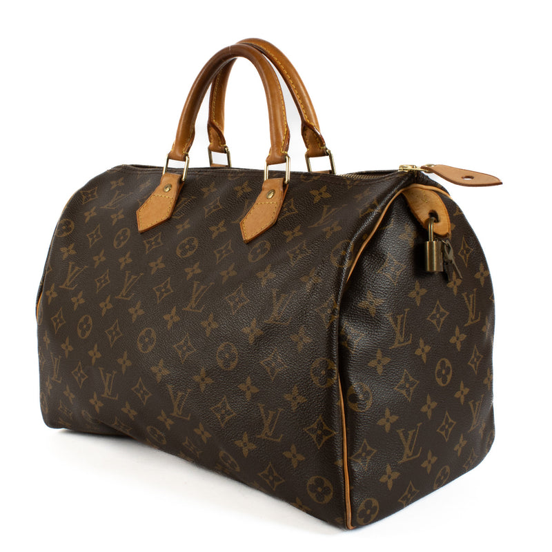 Louis Vuitton Monogram Speedy 35 Bag aan de beste prijs bij Labellov tweedehands luxe in Antwerpen en Knokke. Koop en verkoop aan de beste prijs.