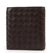 Shop second hand designer vintage luxury high end fashion Bottega Veneta Intrecciato Tri-fold Flap Wallet at Labellov.