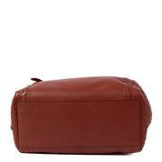 shop 100% authentic second hand Bottega Veneta Red Intrecciato Top Handle Bag on Labellov.com