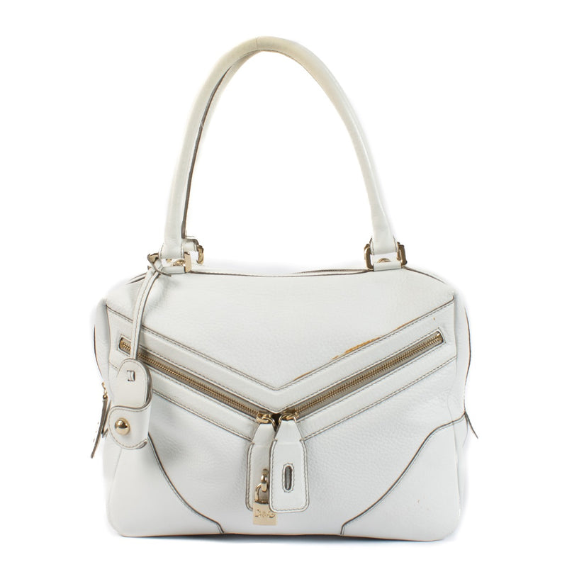 shop 100% authentic second hand D&G White Leather Micol Bag on Labellov.com