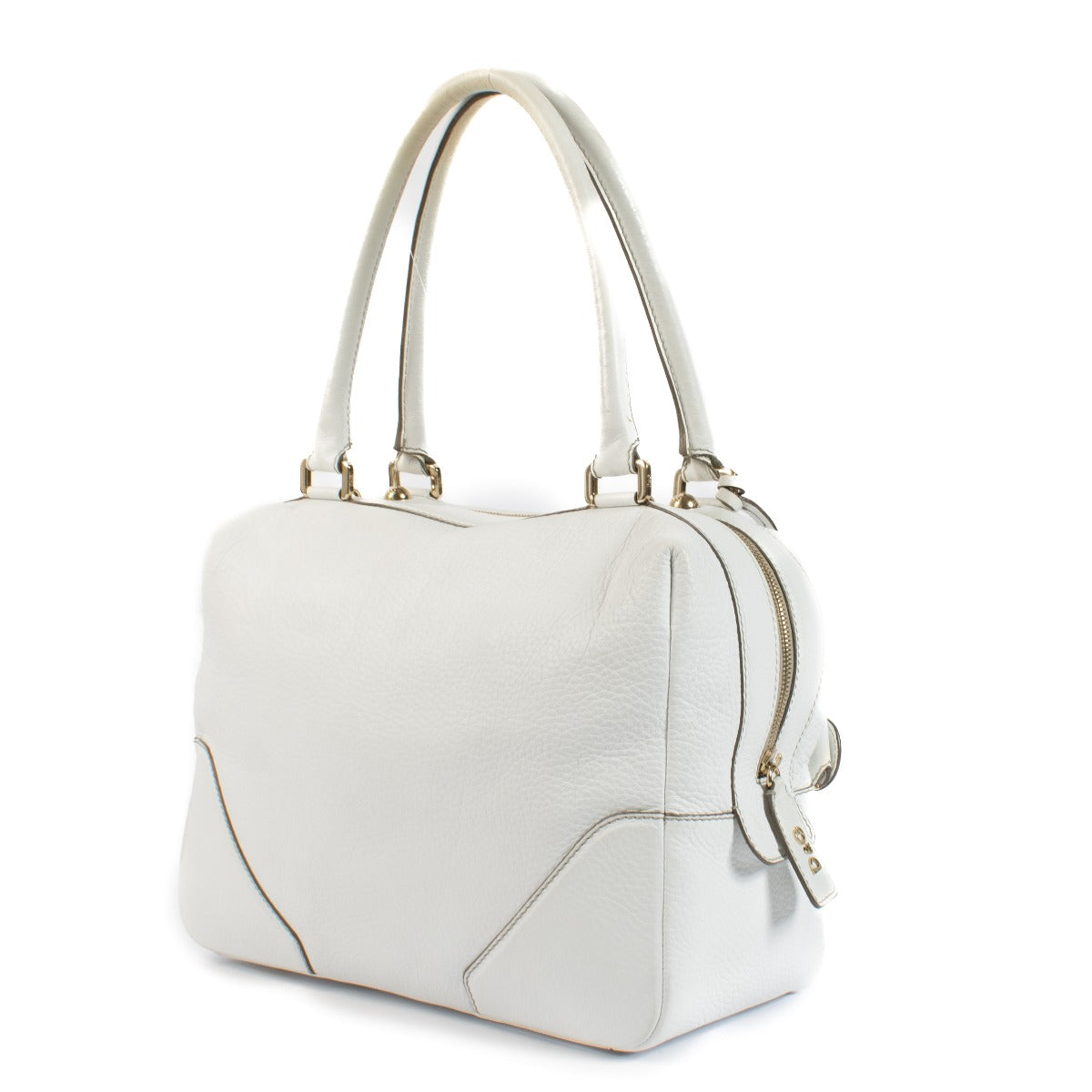 shop 100% authentic second hand D&G White Leather Micol Bag on Labellov.com