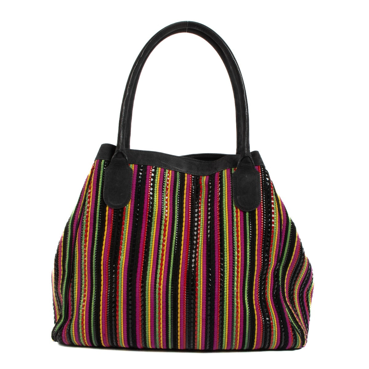 Shop safe online at Labellov in Antwerp, Brussels and Knokke this 100% authentic second hand Delvaux Multicolor Toile De Cuir Lipstick Shoulder bag