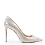 Jimmy Choo Romy Gold Sparkle Pumps - size 39