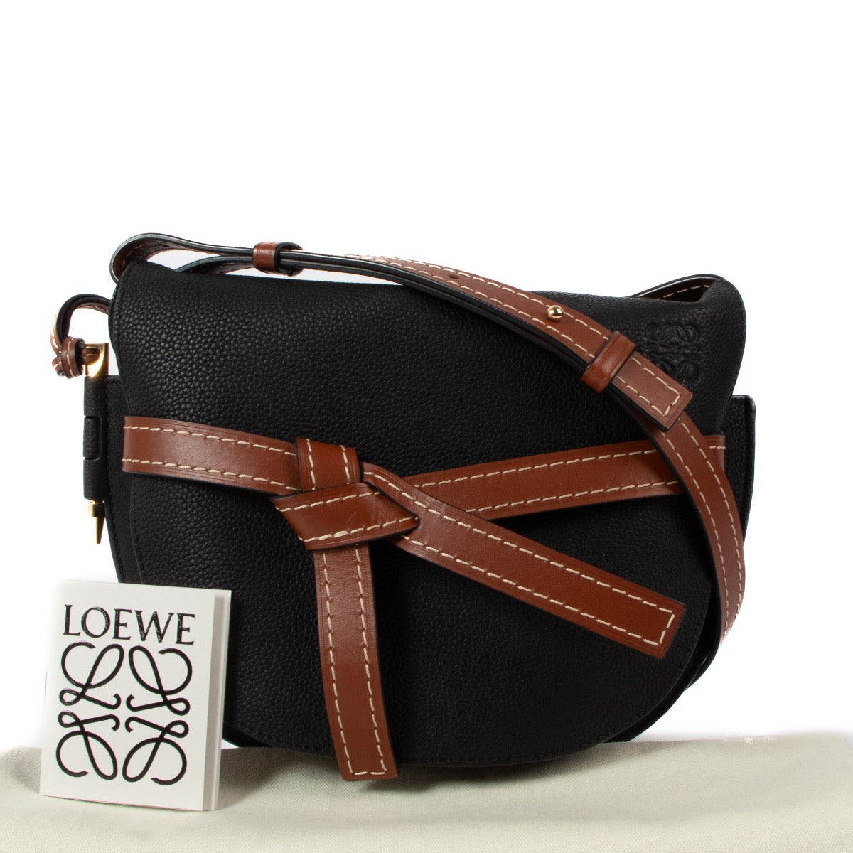 shop 100% authentic second hand Loewe Black Gate Small Bag on Labellov.com