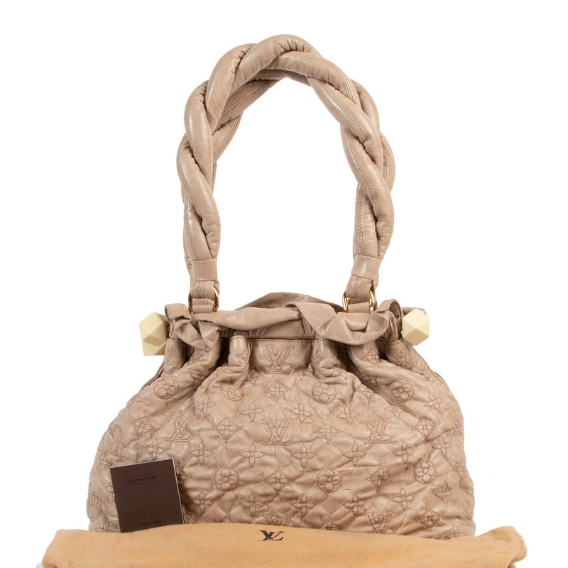 Louis Vuitton Beige Olympe Stratus PM Schoudertas