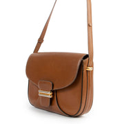 Delvaux Cognac Leather Crossbody on Labellov, Worldwide Shipping