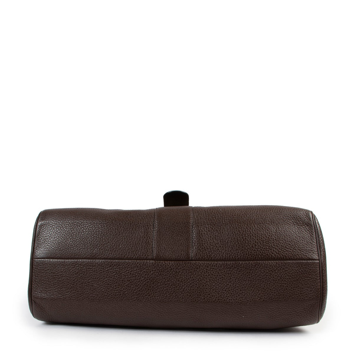 Shop safe online at Labellov in Antwerp this 100% authentic second hand Delvaux Chocolate Brown Besace Shoulder Bag