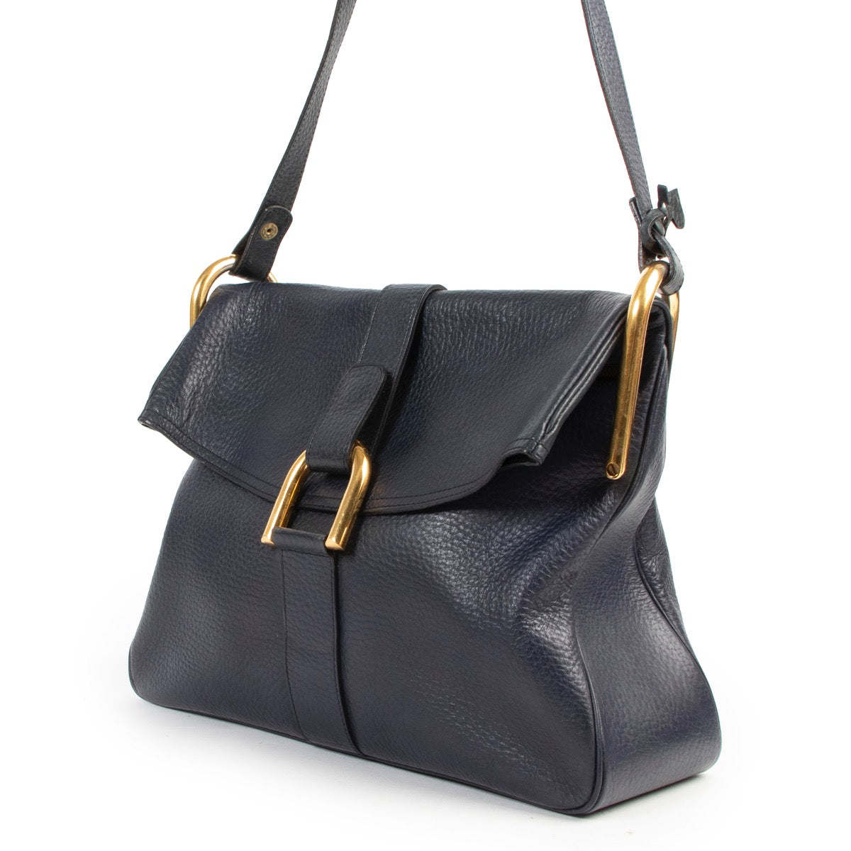 Shop safe online authentic second hand Delvaux Blue Givry Crossbody Bag. Buy online Delvaux Blue Givry Crossbody Bag in a safe way. Shop Delvaux Blue Givry Crossbody Bag online safely.