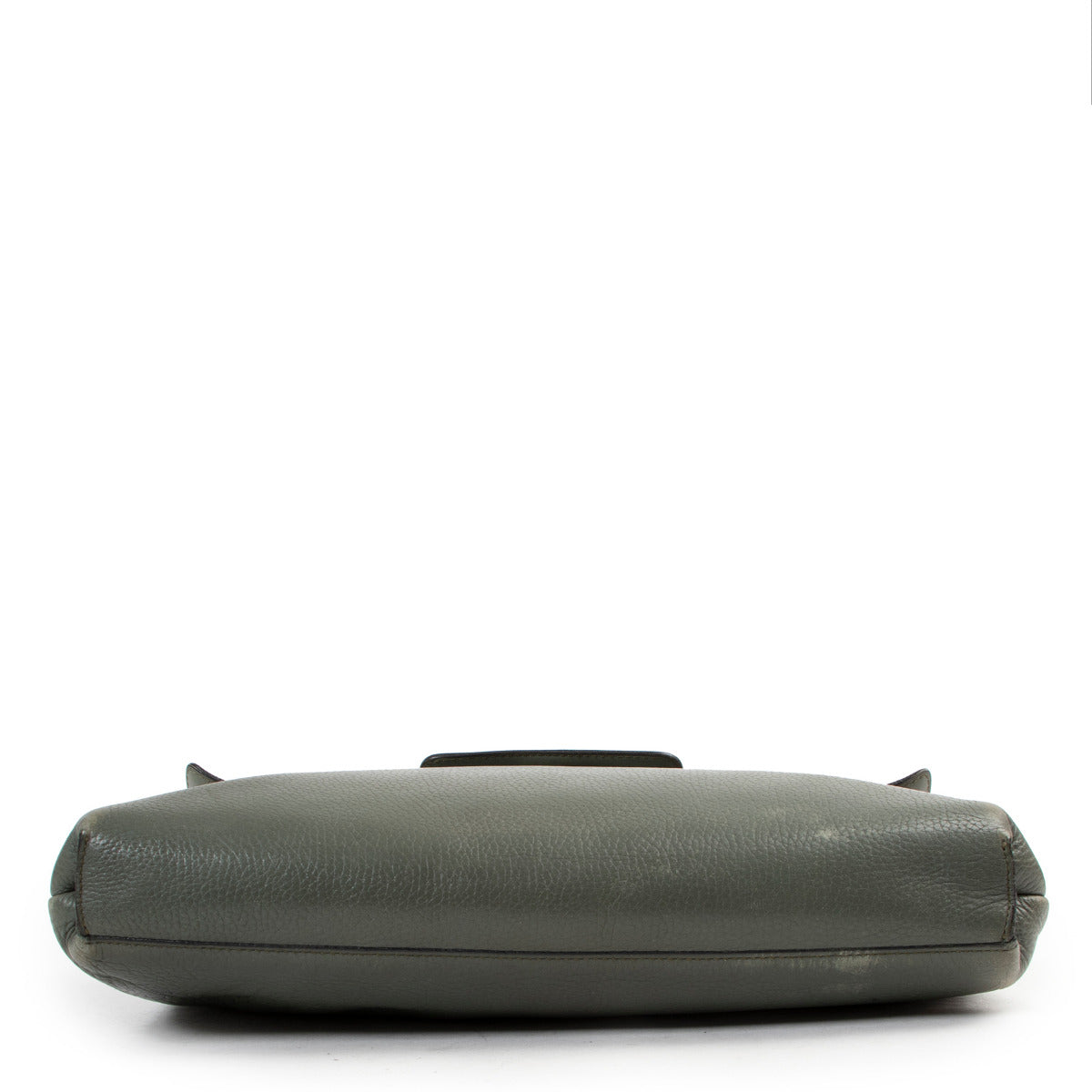 Pochette verte Delvaux