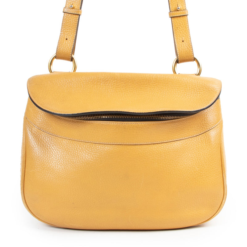 Shop safe online authentic second hand Delvaux Yellow Leather Crossbody Bag. Buy online Delvaux Yellow Leather Crossbody Bag in a safe way. Shop Delvaux Yellow Leather Crossbody Bag online safely.