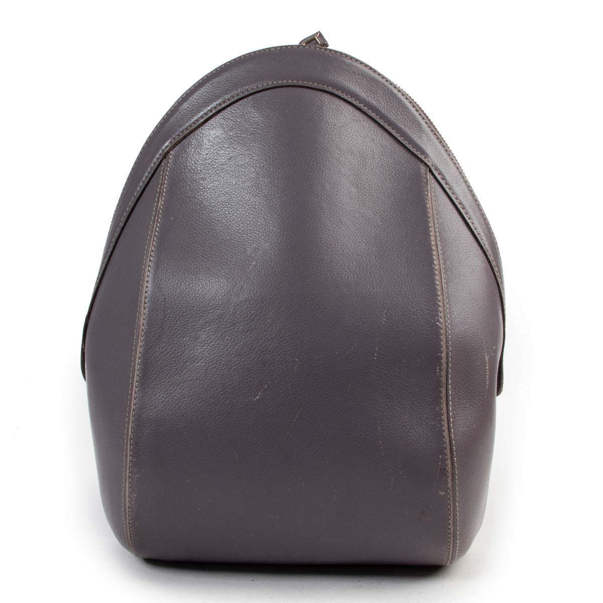 Delvaux Purple Leather Backpack