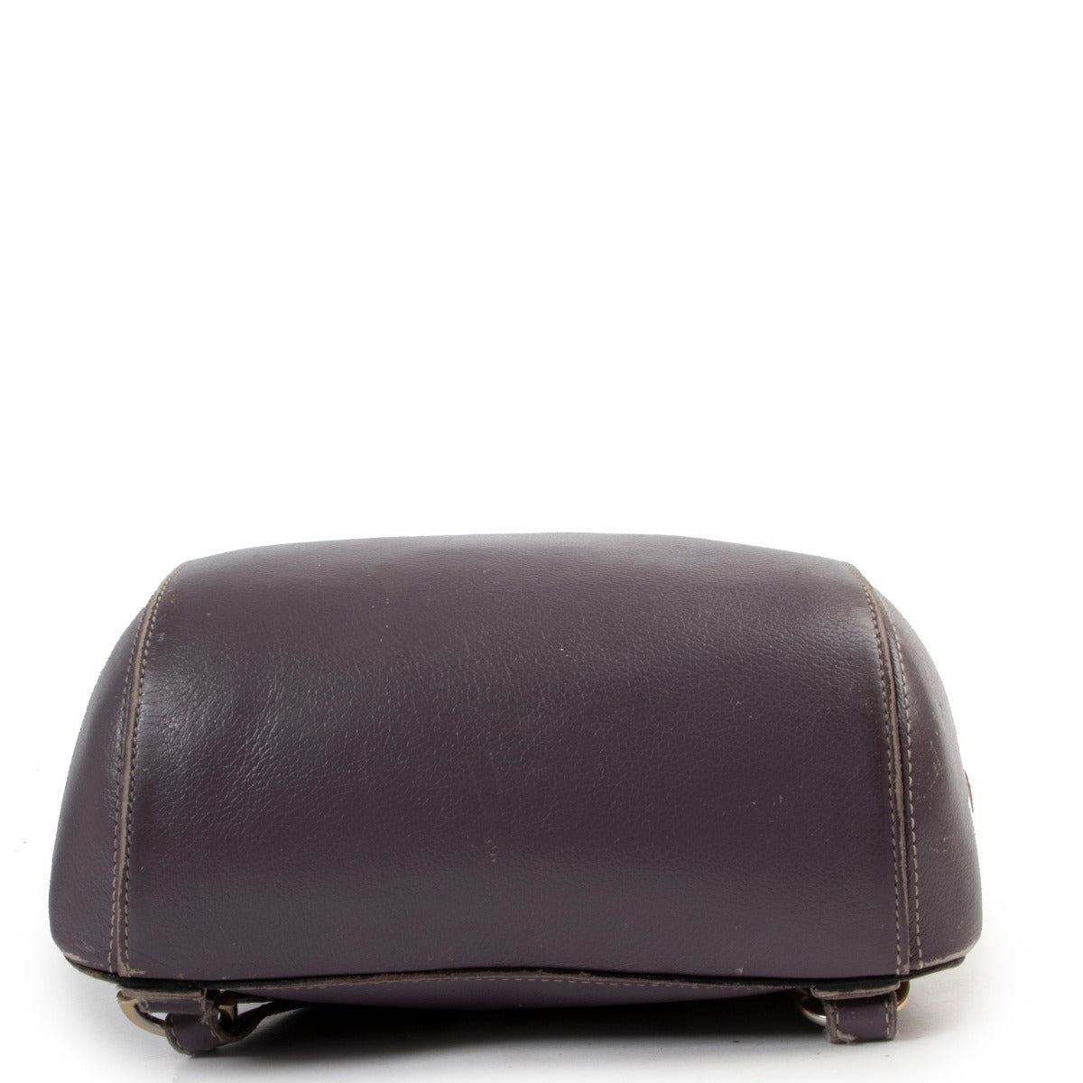 Delvaux Amitie Purple Leather Backpack