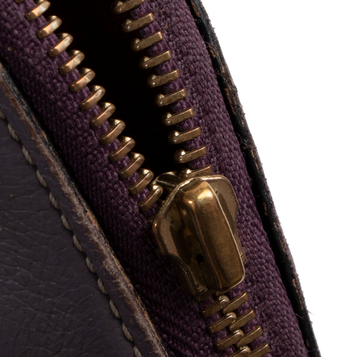 Delvaux Amitie Purple Leather Backpack