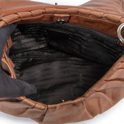 Shop safe online authentic second hand Prada Brown Shoulder bag at the right price at Labellov.Com.
