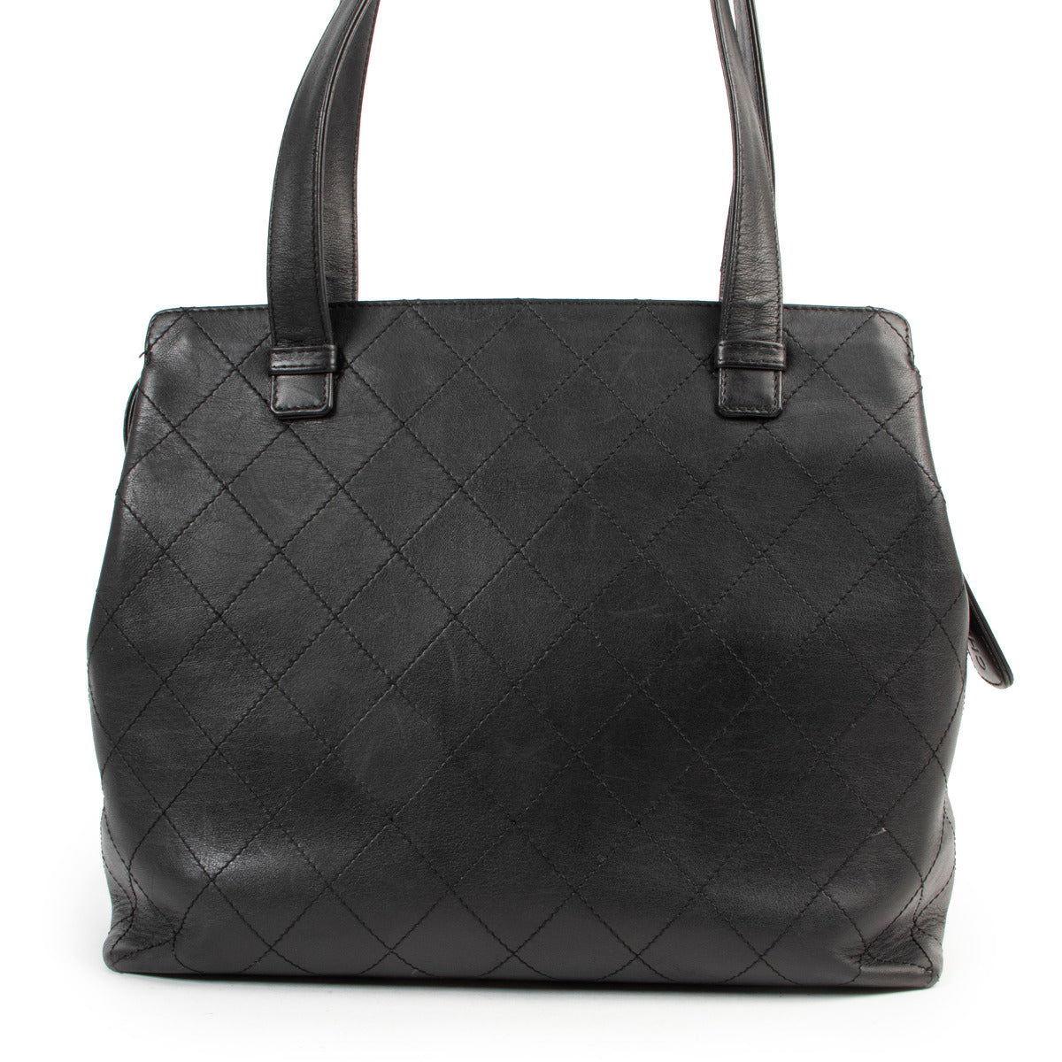 Shop safe online authentic Chanel Black Shoulderbag in good preloved condition.
