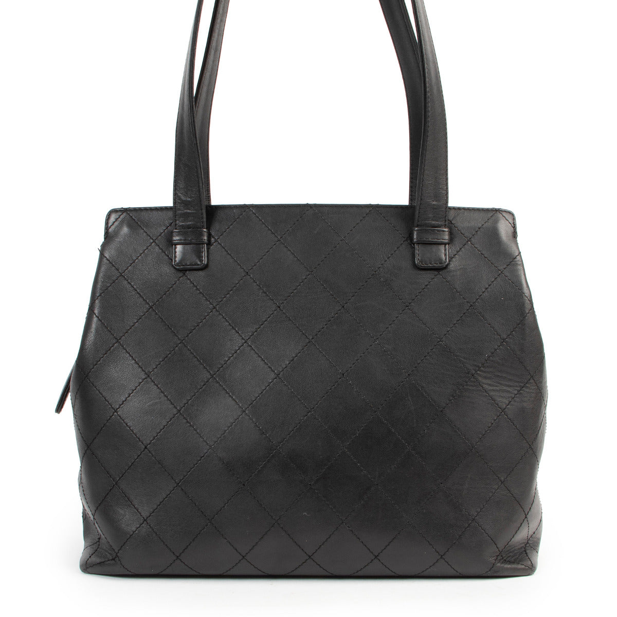 Shop safe online authentic Chanel Black Shoulderbag in good preloved condition.