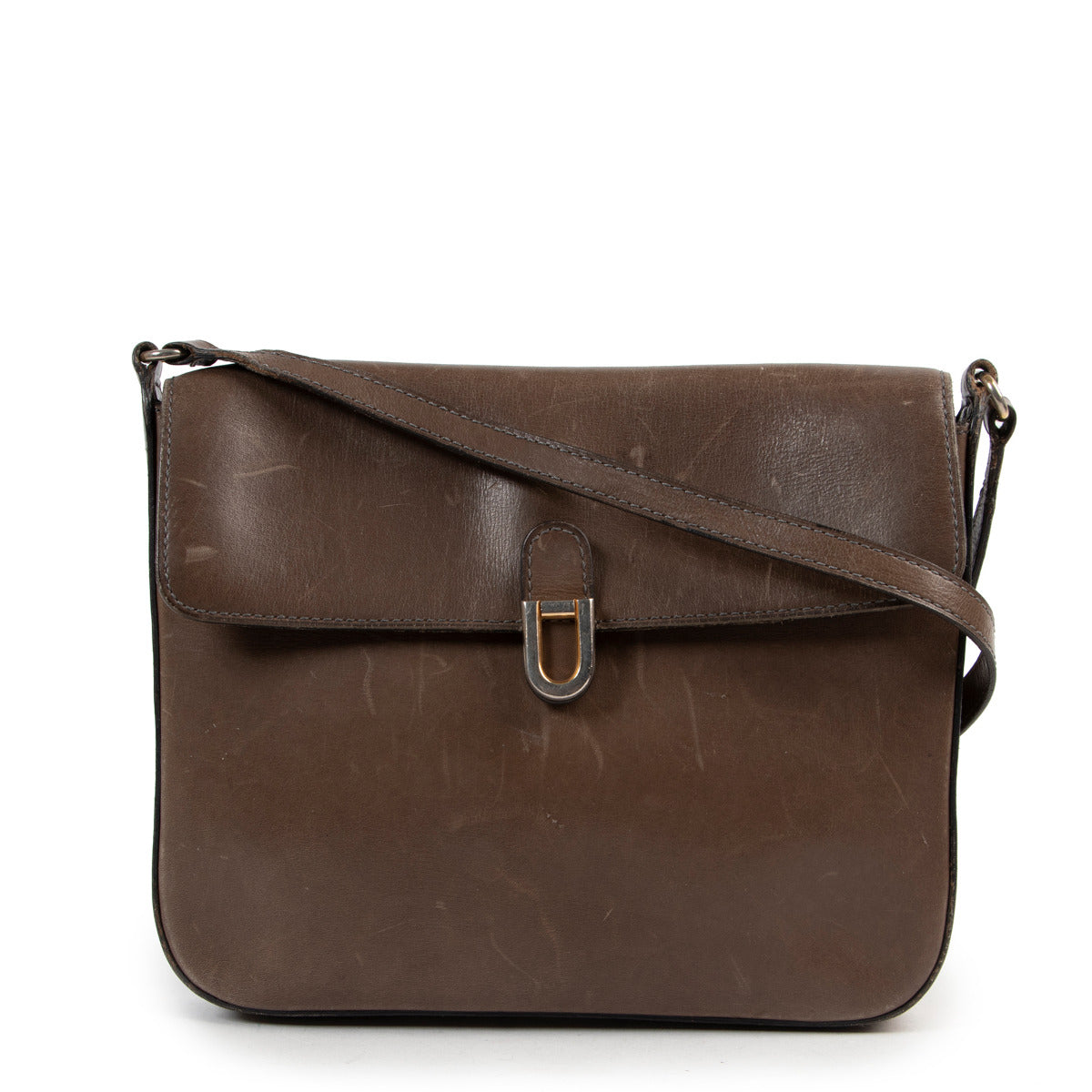 Delvaux brown crossbody bag for the best price at Labellov