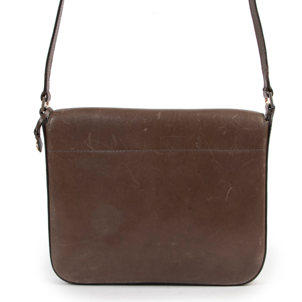 Delvaux Vintage Brown Crossbody Bag