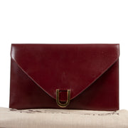 Delvaux Burgundy D Clutch for the best price at Labellov