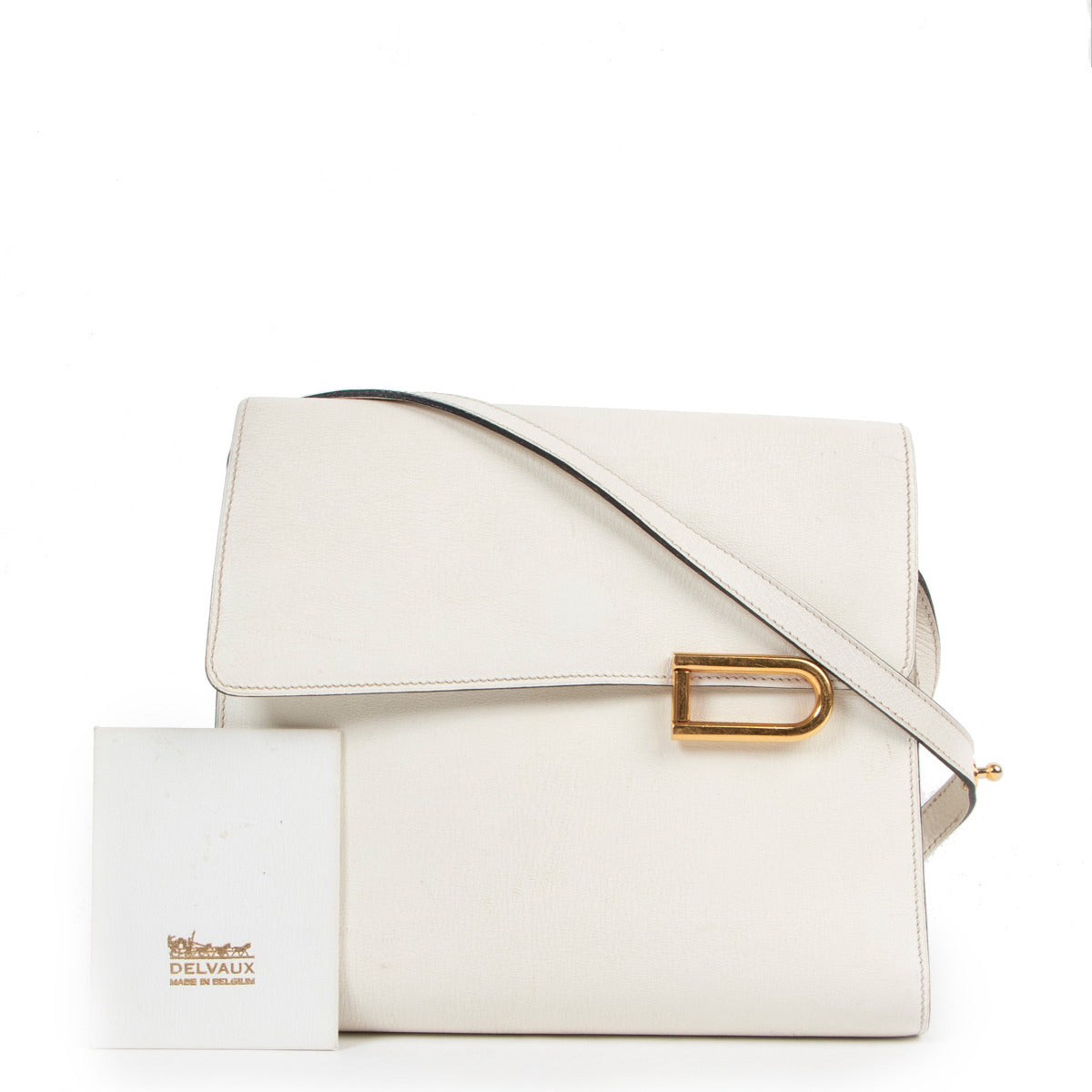Delvaux white crossbody bag aan de beste prijs bij Labellov tweedehands