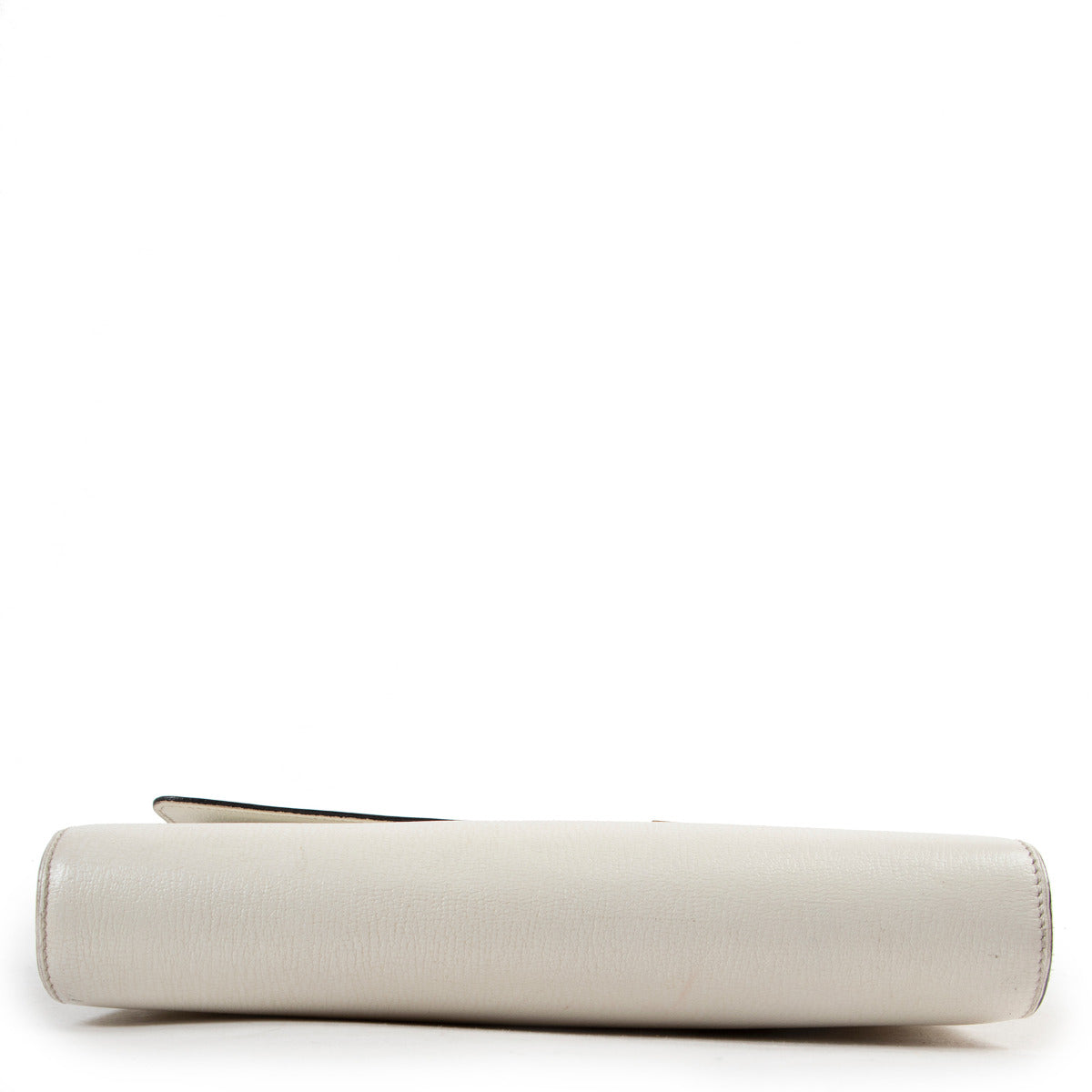 Delvaux 1985 White Clarion Bag