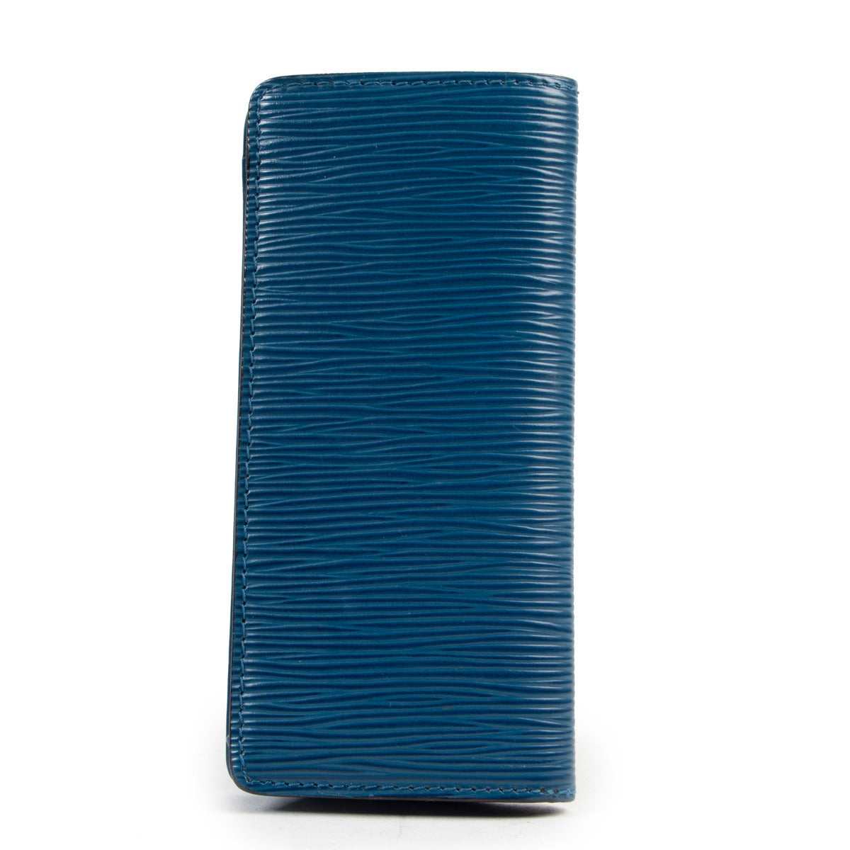 Louis Vuitton Blue Epi Leather Glasses Case
