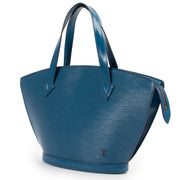 Louis Vuitton Blue Epi St. Jacques Shoulder Bag