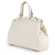 Louis Vuitton White Brea Epi Leather Top Handle Bag for the best price at Labellov secondhand luxury in Antwerp