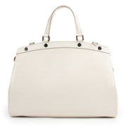 Louis Vuitton White Brea Epi Leather Top Handle Bag