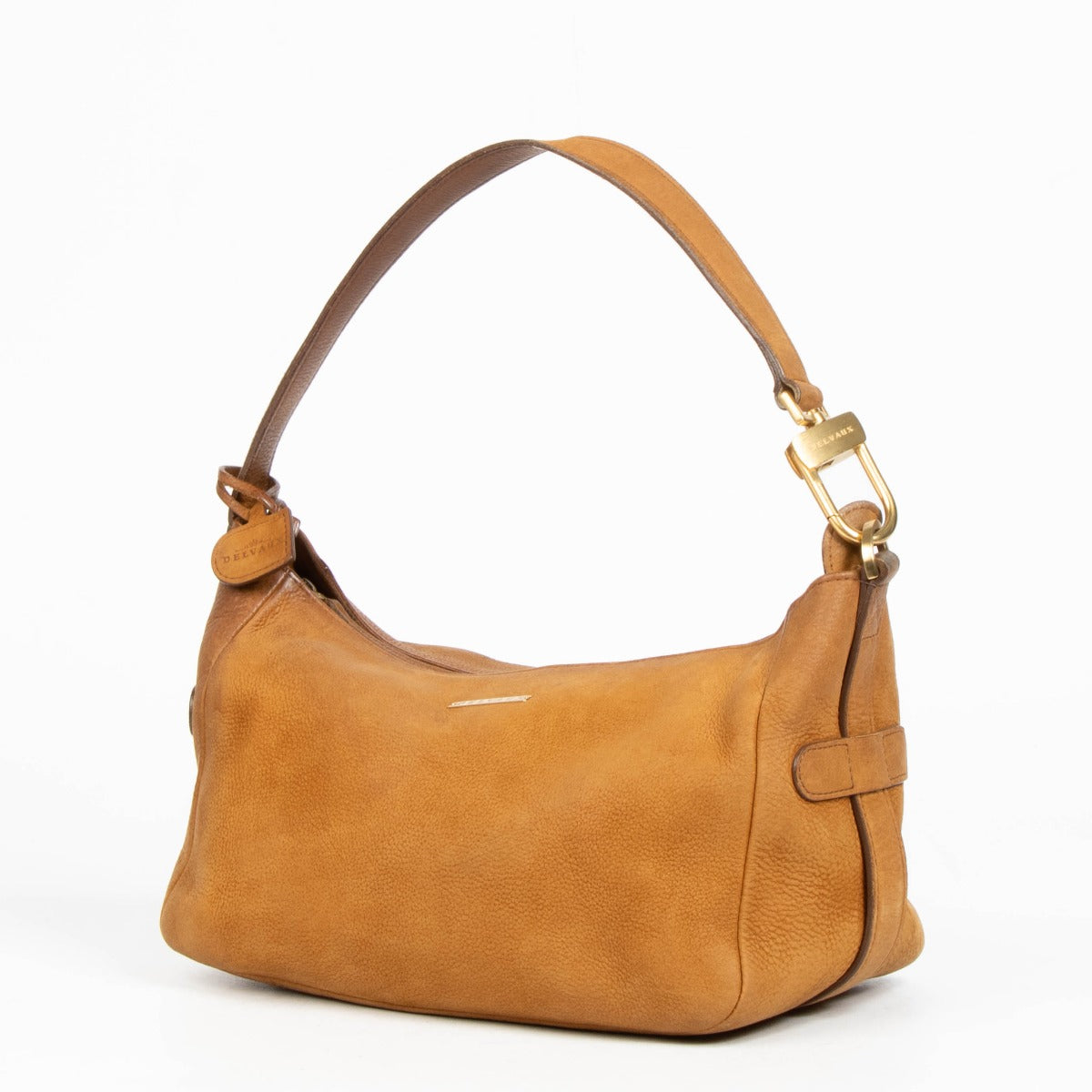 Shop 100% authentic second hand Delvaux Fauve Santiag Chicago Bag in nubuck leather on Labellov.com.