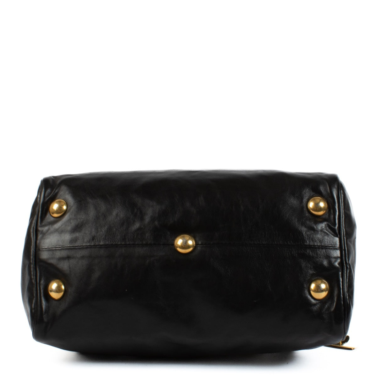 shop 100% authentic second hand Gucci Black Leather Boston Bag on Labellov.com