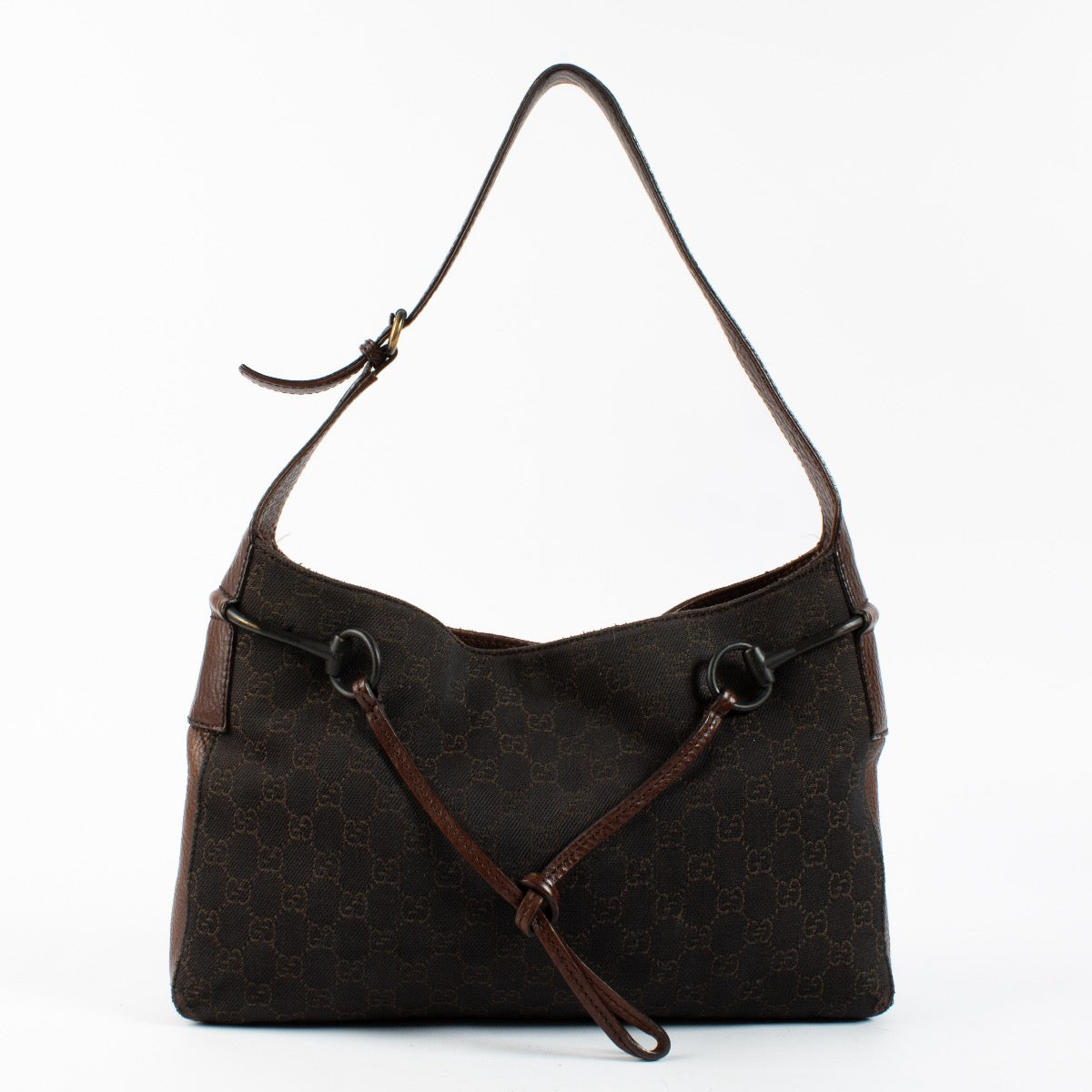 Authentic second hand Gucci Brown Top handle on Labellov.com
