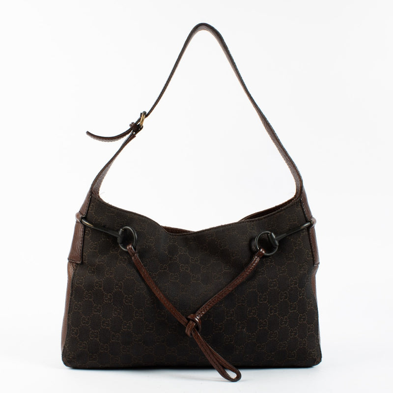Authentic second hand Gucci Brown Top handle on Labellov.com