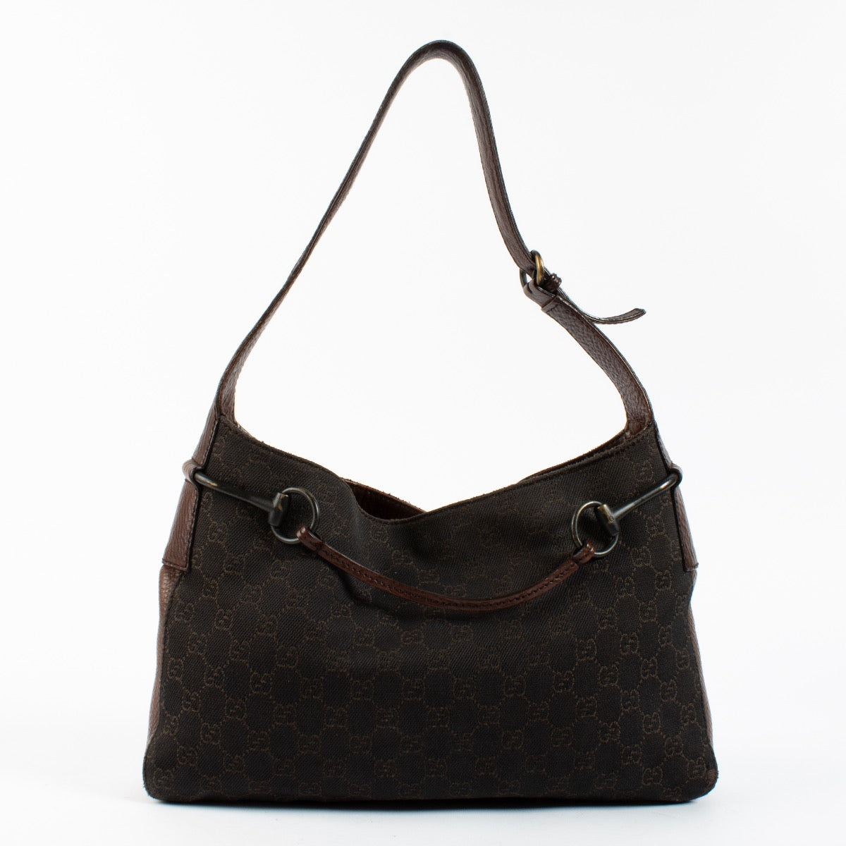 Authentic second hand Gucci Brown Top handle on Labellov.com
