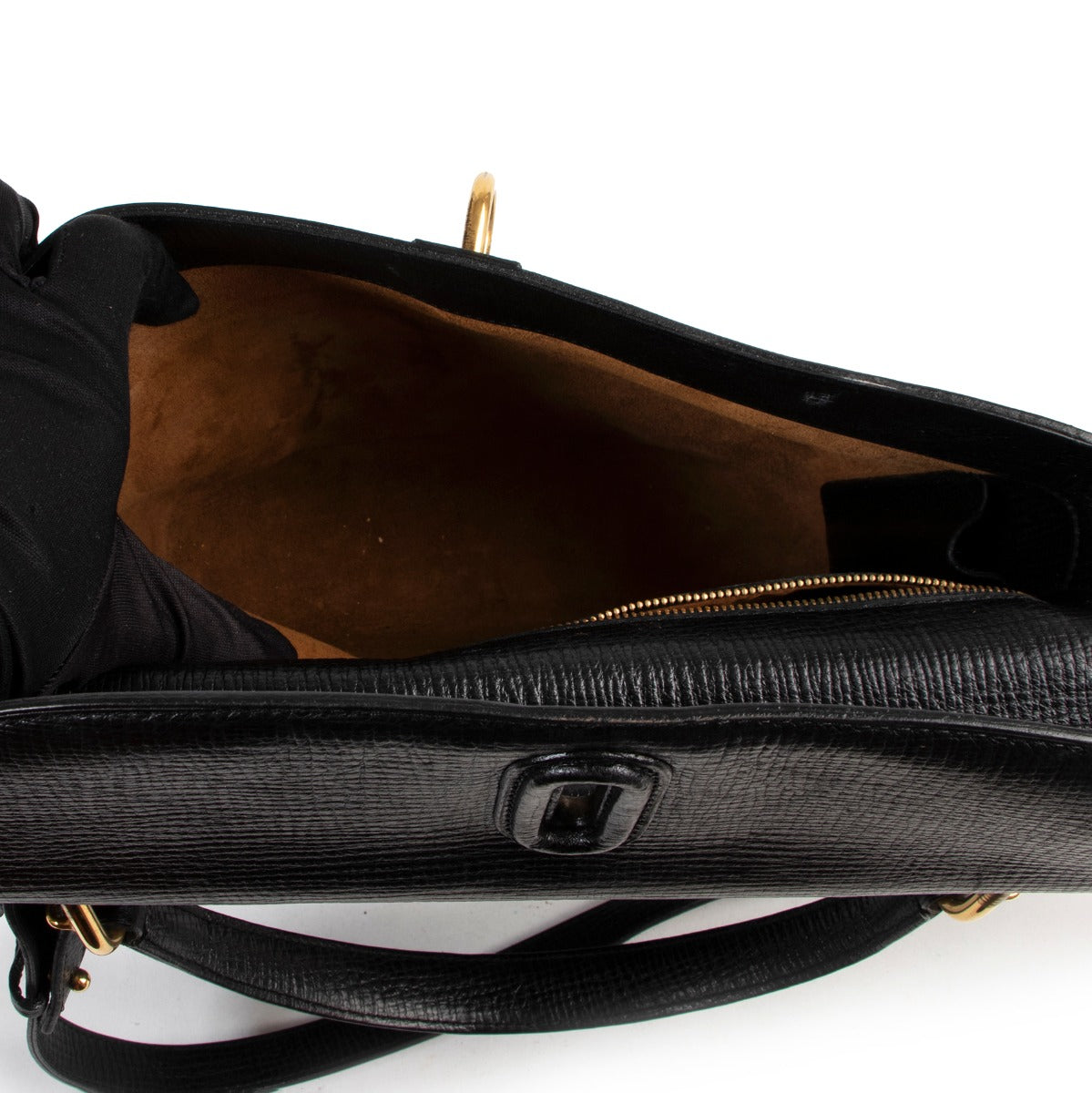 Buy second hand Delvaux Blue Leather Shoulderbag.