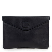 Buy second hand Delvaux Blue Leather Clutch.