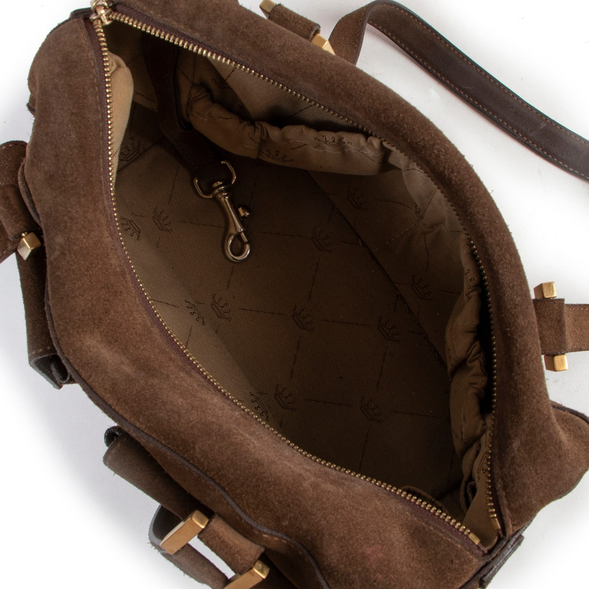 Buy Delvaux Brown Suede Benjamin Shoulderbag reliably.