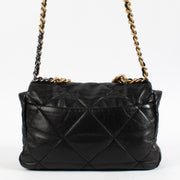 shop 100% authentic second hand Chanel Black Shiny Goatskin Large 19 Bag on Labellov.com
