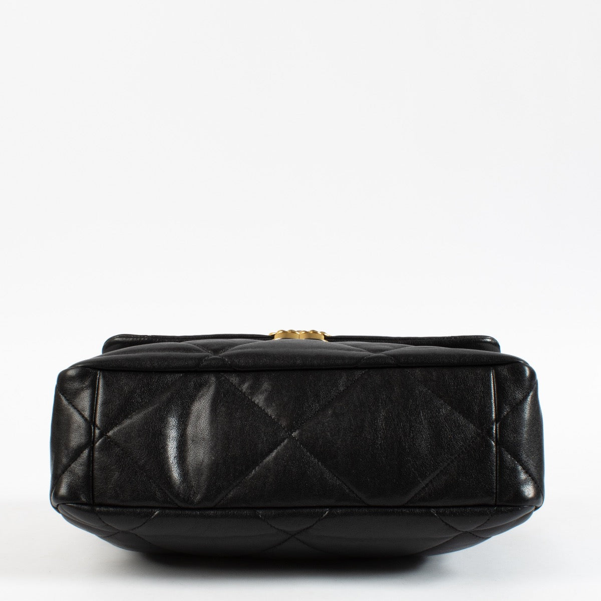 shop 100% authentic second hand Chanel Black Shiny Goatskin Large 19 Bag on Labellov.com