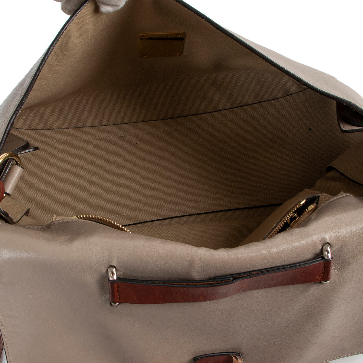 Sac à main Chloé Taupe Fedora