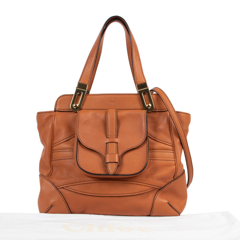 secondhand Chloe Rust Shoulder Bag