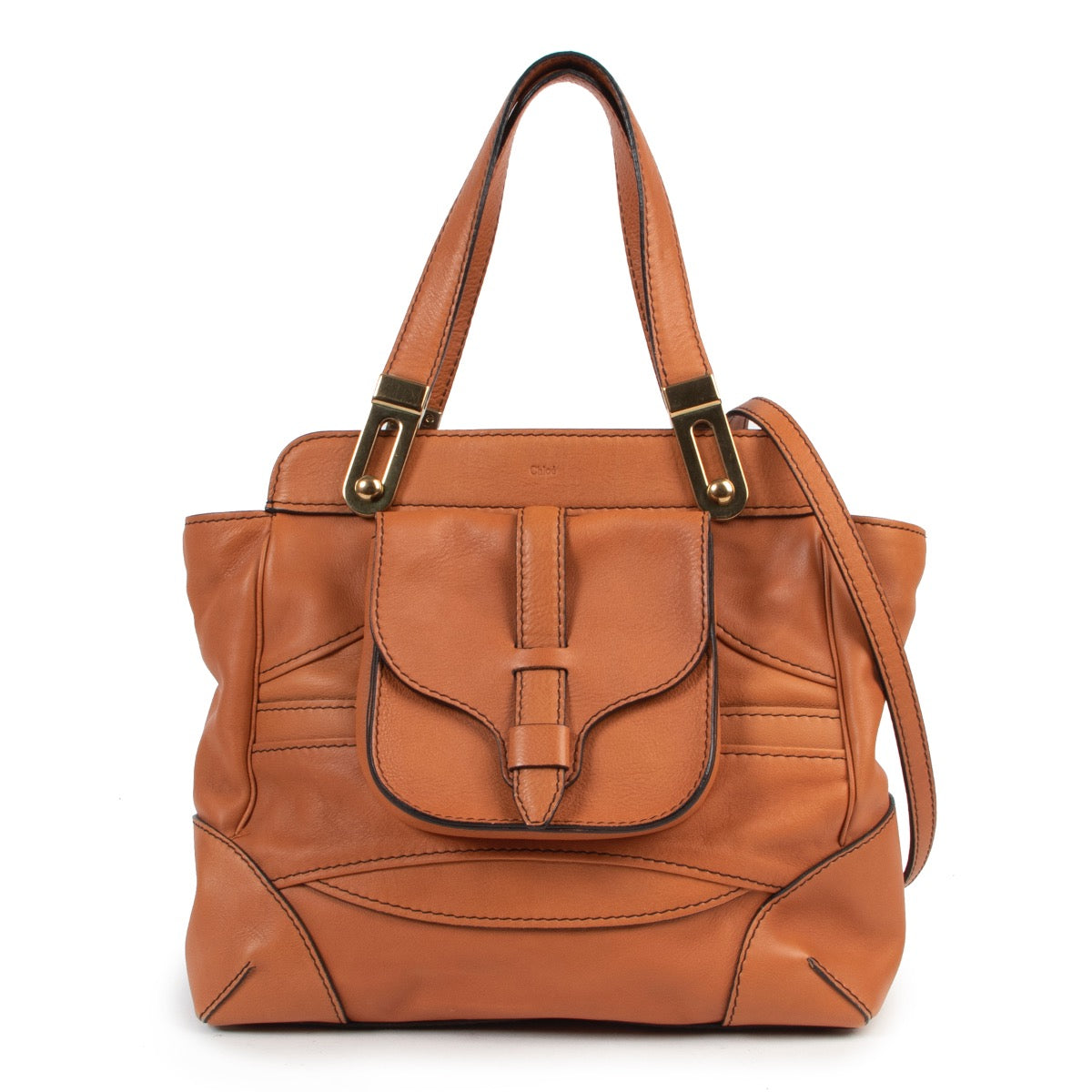 Chloe Rust Shoulder Bag