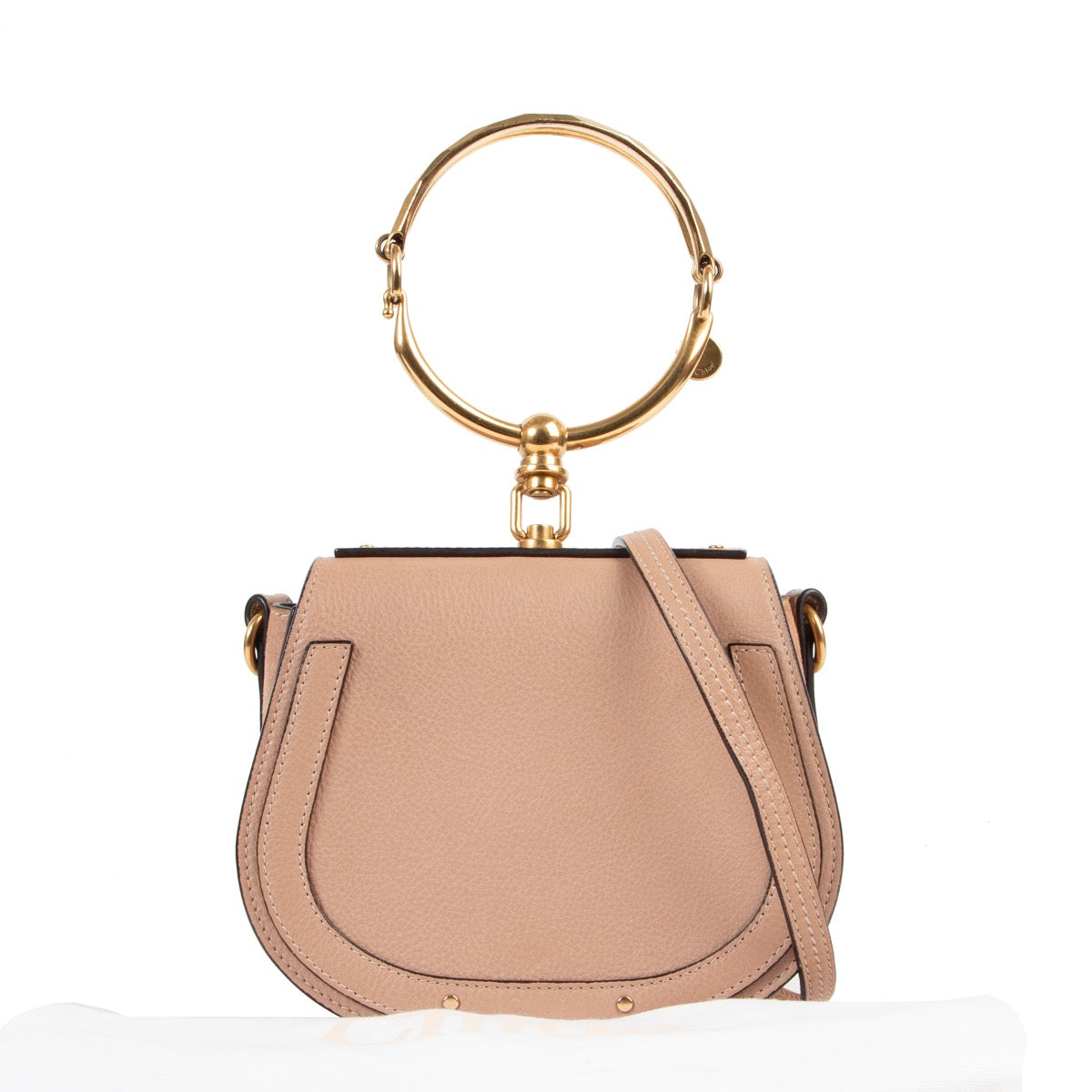 Chloe Biscuit Leather Small Nile Bracelet Bag – Labellov