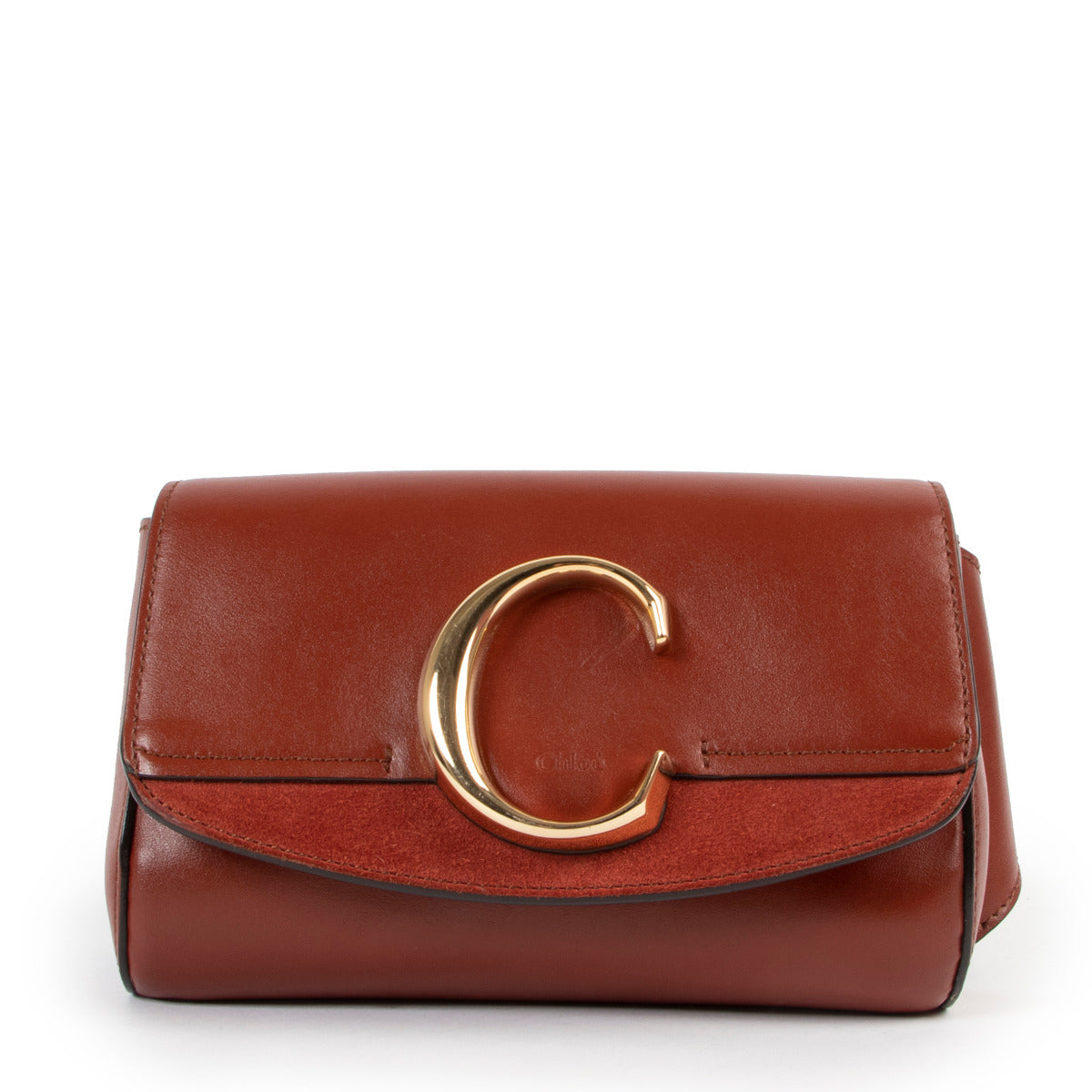 We buy and sell your authentic Chloé Brique Red Crossbody Belt Bag