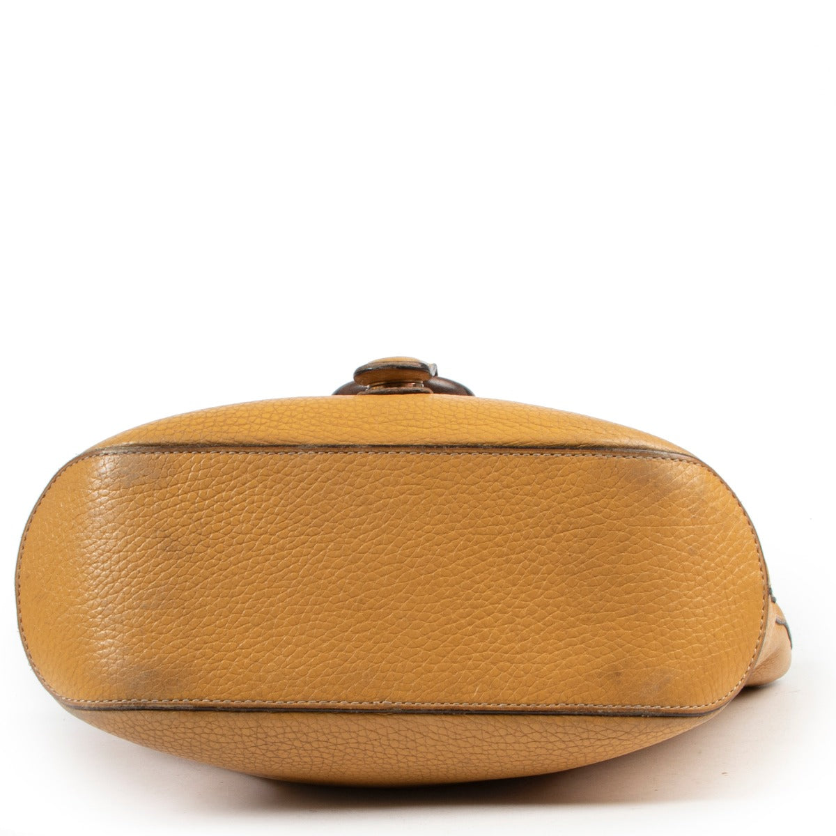 Delvaux Mimosa Ochre Yellow Leather Crossbody